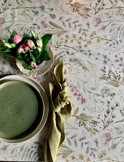 Rectangular Tablecloth | Field Bouquet