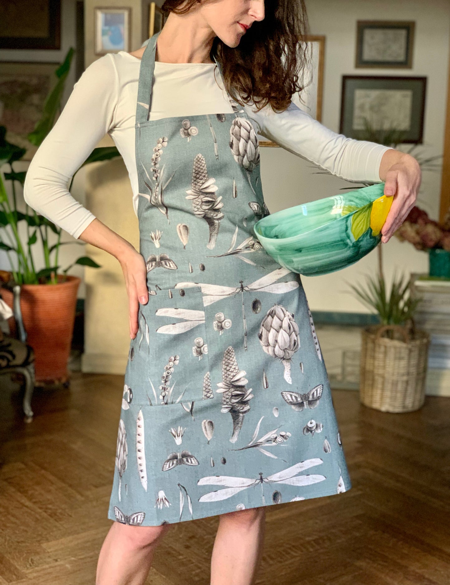 Ladies' Apron |Aqua Land