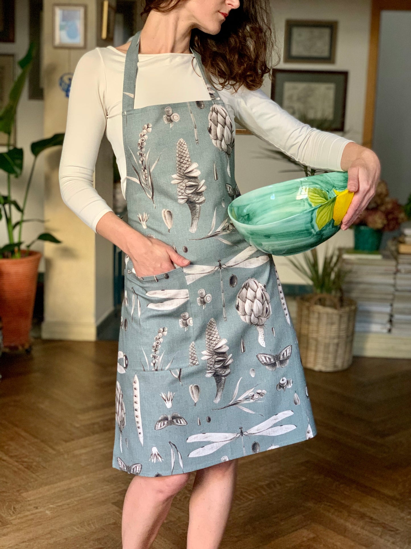 Ladies' Apron |Aqua Land