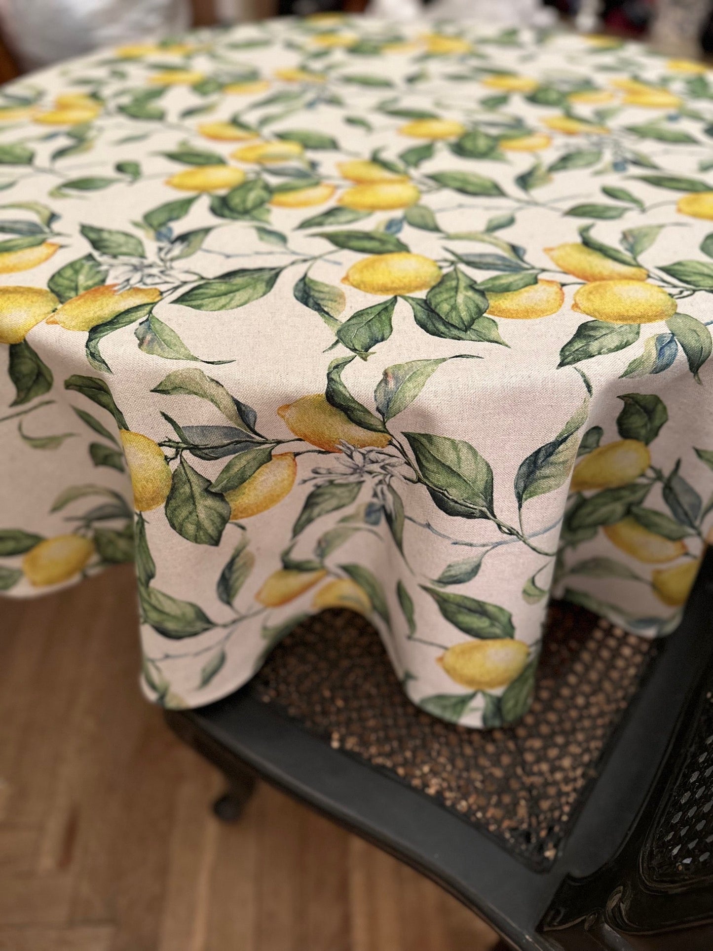 Round Tablecloth | Lemon Orchard