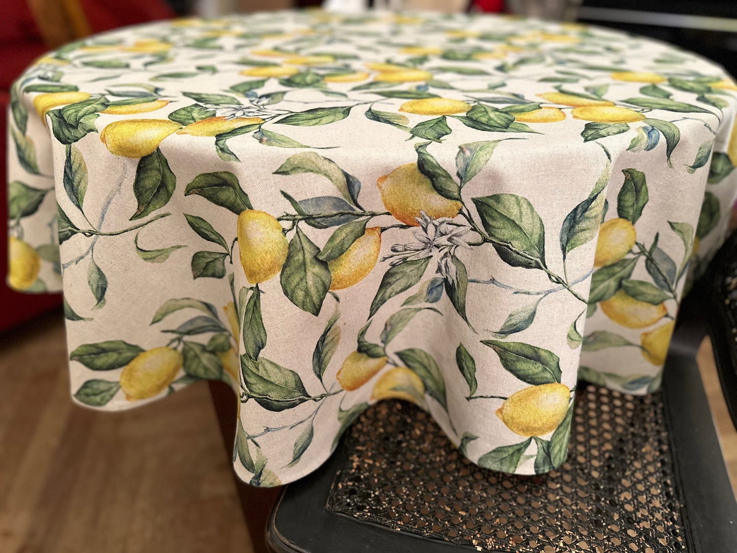 Round Tablecloth | Lemon Orchard